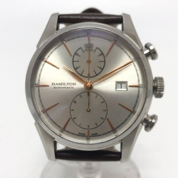 HAMILTON Jazzmaster Spirit Liberty Automatic Wristwatch Watch Wristwatch SS ... - Picture 14 of 14